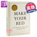 整理你的床铺:小事能改变生活,甚至整个世界 英文原版 Make Your Bed 人生启示