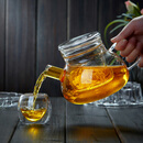 美斯尼 茶壶泡茶壶耐热加厚玻璃茶壶泡茶器功夫茶具花茶壶带过滤网水壶