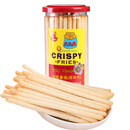 Hmali河马莉 紫薯马铃薯烧烤土豆棒 150G  休闲手指饼 磨牙棒  豆薯条 烧烤味