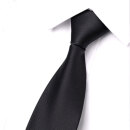 GLO-STORY 拉链领带 8cm男士商务正装潮流领带礼盒装MLD824065 黑色