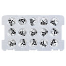 2016年熊猫银币纪念币 30克熊猫银币999银 整版15枚