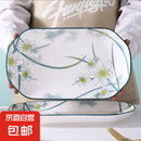 超大号鱼盘简约中式水仙花家用陶瓷鱼盘釉下彩耐高温厨房高档餐具 水仙花鱼盘【1个】