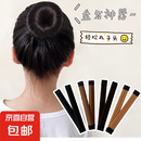 女丸子头神器儿童啪啪圈盘发器蓬松花苞头扎头发饰女宝宝盘发棒 盘发棒一个装