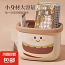 首饰收纳盒新款汉堡造型收纳桶家用桌面杂物饰品发饰收纳盒子 1个装