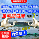 防鸟网白鹭鱼池塘泥鳅青蛙龙虾黄鳝菜地专用防护天网工厂直销批发 70米宽【[尼龙新料】 100米长【10厘米网孔防大型鸟】