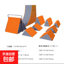 跑酷器材室内外障碍跑智能组合户外软体器材幼儿园体适能训练跑酷 跑酷九件套（6-9岁）