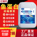 亿植旺鱼蛋白叶面肥果树草莓蔬菜农用冲施生根壮苗膨果转色水溶肥 海藻多肽鱼蛋白25公斤*2桶