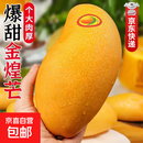 金煌芒新鲜进口水果广西当季热带大青皮芒果整箱批发送礼品物盒 净重8斤装【蕞划算】 甄选特级果【单果250g+】