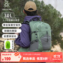 杉木山装户外登山包女龙卷风背包男轻便双肩30L徒步旅行悬浮背负 青苔绿