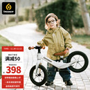 乐卡（Lecoco）儿童平衡车1-3-6岁滑步车镁合金单车溜溜车 CUNX1 丝绒摩卡