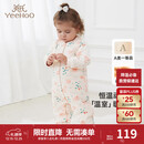 英氏（YEEHOO）夹棉连体衣动态恒温婴儿衣服秋冬保暖新生儿衣服精梳棉宝宝爬服