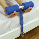床上仰卧起坐器仰卧板家用运动健身器材收腹机腹肌训练器材减肚子 简易款蓝色