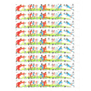 苏联邮票 1990年 意大利 世界杯 足球赛车船体育专题 版票 外国邮票 全新