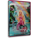 正版电影 Barbie芭比彩虹仙子之人鱼公主dvd 芭比动画dvd