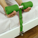 床上仰卧起坐器仰卧板家用运动健身器材收腹机腹肌训练器材减肚子 简易款绿色