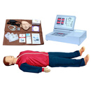 沪模 CPR490 数字计数显示控制器心肺复苏模拟人 人工呼吸吹气按压训练假人急救教学教具模型