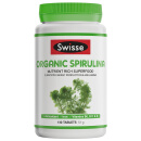 Swisse斯维诗 有机螺旋藻 100片/瓶 含叶绿素和维生素 均衡营养 维持身体健康 澳洲进口