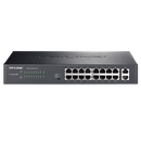 【95成新】普联（TP-LINK）  16口千兆POE+2千兆上联交换机 监控网络集线分线分流器 TL-SG1218P  