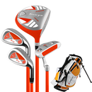 TTYGJ儿童高尔夫球杆 男女童套杆3-12岁 golf入门初学钢杆碳素球具套装 橘色 9-12岁碳素杆身