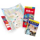 美国旅游出行必备套装 美国旅游地图+美国地图册（套装共2册）防水耐折易携带 自助旅行 出游 商务出行指南 中英文对照