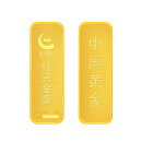 中国黄金 Au9999黄金薄片投资金条20g