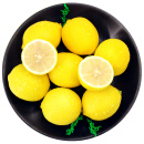 四川安岳黄柠檬4颗 一级中果 单果约90-110g 莫吉托 新鲜水果