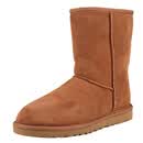 UGG 女士皮毛一体中筒靴雪地靴5825 栗色CHE 8号/39码