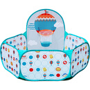 费雪（Fisher-Price）海洋球池 布制投篮儿童海洋球池球池围栏（配25个海洋球）F0316
