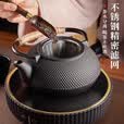 八千行铸铁茶壶围炉煮茶壶器具户外烧水壶可明火铁质功夫茶具电陶炉茶壶
