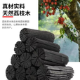 乌骓正宗广西荔枝果木炭烧烤炭家用无烟户外烤肉聚餐露营高温速燃耐烧 广西荔枝木烧烤炭 5斤炭带箱  一次性手套一包