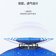 环盛钓鱼伞单双层帽头戴伞折叠头戴式防晒遮雨雨伞头顶伞溪流钓装备伞 70CM单层【宝蓝】