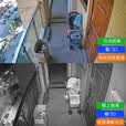 镭威视无线电池家用摄像头手机远程监控器360度无死角带夜视全景免插电农村户外室外防水云台旋转