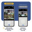 纽曼家用AI摄像头无线手机远程监控器360度无死角带夜视全景旋转球机全彩追踪语音对讲农村室外内防水