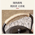 梵昇昱铁壶煮茶器围炉煮茶壶铸铁煮水泡茶烧水壶电陶炉煮茶器功夫茶具 带不锈钢滤网 1200ml