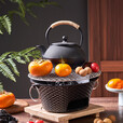 尚烤佳（Suncojia）煮茶壶 铸铁壶 围炉煮茶 大容量功夫茶具 煮茶器 水壶