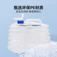 原始人户外折叠水桶家用储水带龙头车载水箱便携式塑料蓄水容器 5L加厚
