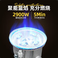 北山狼卡式炉户外野外炉具炊具瓦斯炉卡斯炉便携式卡磁炉露营火锅燃气灶 黑色卡式炉+收纳箱