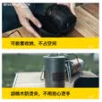 SNOW ROCK英迪纯钛旅行茶具13件套装户外露营便携鹰嘴泡茶器双层快客杯水杯 纯钛水壶900ml