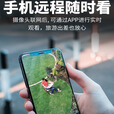 镭威视监控摄像头家用手机远程监控器360度无死角带夜视全景家庭语音可对话无线室内商用店铺高清半球  WIFI版】500万+免打孔+15天循环