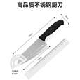 探险者户外厨具刀具露营餐具套装便携式野餐野营用品全套收纳包野外野炊 【标准版】厨具八件套+调料包
