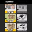 探险者户外收纳包露营炉具收纳包野餐装备公园郊游大容量收纳野营厨具 多功能收纳包绿色+桌板