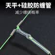 钩锋反离底串钩钓组绑好成品钓鱼钩欧式反底三钓抗走水滑漂伊势尼 反离底串钩伊势尼6#-2付