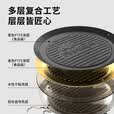 火枫（FIRE-MAPLE）百味煎烤盘 户外装备露营野营家用韩式圆形卡式炉烤肉盘 不粘涂层