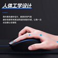 AOC MS116有线鼠标 办公鼠标 轻音鼠标 电脑鼠标 台式机笔记本通用USB接口 黑色  