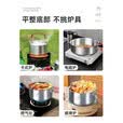 探险者（TAN XIAN ZHE）户外煮锅露营锅具煮锅煎锅304不锈钢便携煮锅户外锅具套装 大号煮锅+大号煎锅