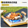 探险者（TAN XIAN ZHE）卡式炉户外炉具收纳箱烤盘烧水壶防风圈挡风板通用配件便携式全套 卡式炉收纳箱