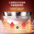 布比克（BUERK）户外锅具套装不锈钢304卡式炉锅具三件全套露营便携套锅野炊带锅