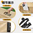 小魔折叠躺椅 户外折叠椅坐躺两用露营椅子办公室午休椅午睡床 流沙金