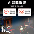 纽曼无线家用智能AI摄像头1200万高清监控器360度无死角带夜视全景语音手机远程对话讲室内外家庭云台