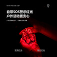 山之客新款松果灯丨户外露营小吊灯便携式帐篷灯营地灯挂灯氛围露营灯 松果帐篷灯【黑色】